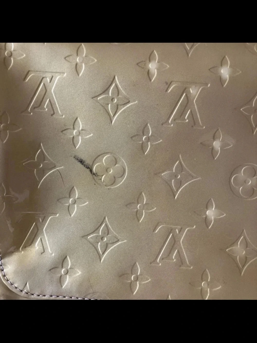 Louis Vuitton Olive Green Monogram Vernis Shoulder Bag
